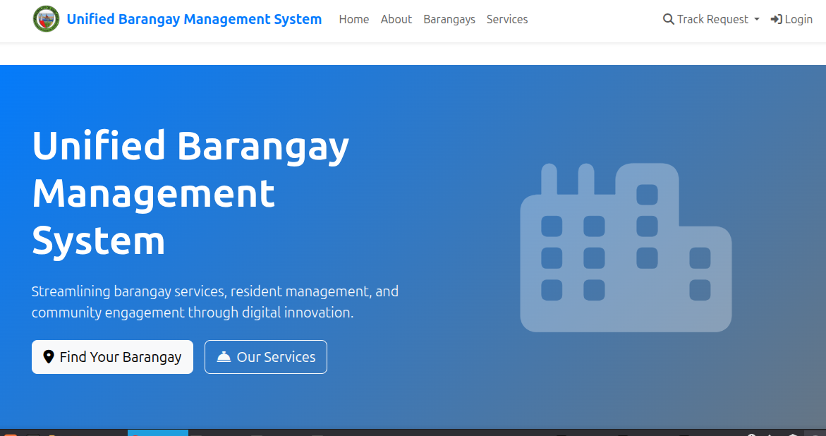Unified Barangay Management System