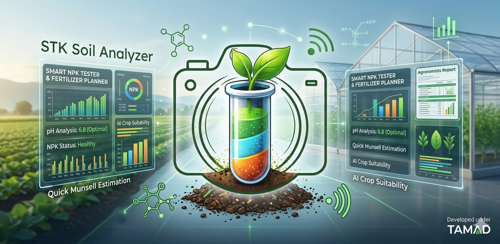 STK Soil Analyzer : NPK & pH Tester